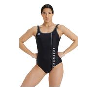 Arena Women's Icons Swimsuit U Back Logo Black-asphalt Taglia: 36 | Costumi da bagno Outlet | Donna | Nero