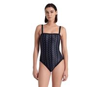 Arena Women's Monogram Swimsuit U Back Black Multi-black Taglia: S | Costumi Interi Outlet | Donna | Nero