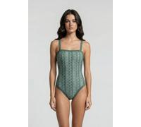 Arena Women's Monogram Swimsuit U Back Sage Multi-sage Taglia: XS | Costumi Interi Outlet | Donna | Verde