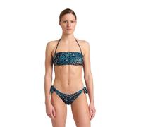 ARENA Women's Water Print Bikini Bandeau Due Pezzi Donna