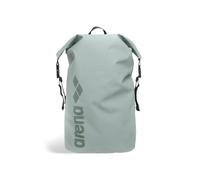 ARENA Zaino impermeabile con grande logo, unisex, per adulti, resistente, arrotolabile, impermeabile, per spiaggia, piscina, attività all'aperto, 20 l, verde salvia/mangrovia