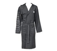 ARENA Zeal Plus - Accappatoio da Uomo, Colore: Grigio/Bianco