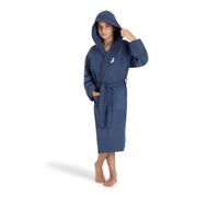 arena Zeal Plus Junior Accappatoio Bambino e Bambina in Microfibra, Accappatoio Microfibra con Cappuccio e Tasche, Accappatoio Unisex ad Asciugatura Rapida, Comodo e Leggero