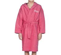 ARENA Zeal Youth Accappatoio Junior, Fucsia/Bianco, S