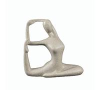 Arenaria Yoga Sport Persone Ornamenti decorativi Nordic Soggiorno Sala da pranzo Mobile TV Mobile Health Club Decorazione Ornamenti (colore: piccione)
