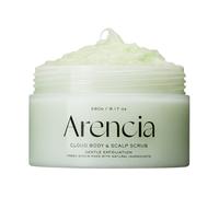 Arencia Fresh Cloud Scrub corpo e cuoio capelluto, Geranio e Primula - 260 g