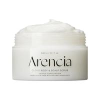 Arencia Fresh Cloud, esfoliante per corpo e cuoio capelluto (bianco), esfoliante delicato per pelle e cuoio capelluto più morbidi e rinfrescati, cura della pelle coreana