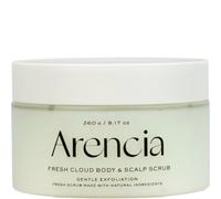 Arencia Fresh Cloud scrub corpo e cuoio capelluto, geranio e primula - 260 g