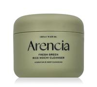Arencia Detergente per il viso coreano al riso Mochi, maschera per il viso, detergente schiumogeno, scrub delicato tutto in uno, pulizia profonda, idratante, minimizzazione dei pori, rimozione dei