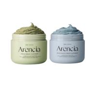 Arencia - Fresh Green Rice & Royal Blue Rice Mochi Cleanser - 120g Set