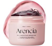 Arencia Overnight Red Smoothie Face Mask Serum, Glowing & Soothing with 30% red collagen, Niacinamide, Peptide, Vitamin E