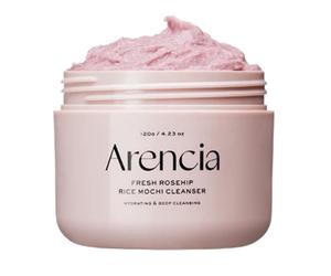 Arencia Royal Rosehip Rice Mochi Pasta detergente illuminante, 120 g