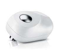 Arendo Apriscatole elettrico con funzione auto start/stop one-touch, apribarattoli elettrico automatico One Touch, apriscatole per tutte le dimensioni, bordi lisci, igienico, compatto, senza fili
