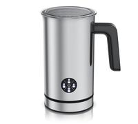Arendo - Montalatte elettrico 4 in 1 - Struttura a doppia parete - 4 programmi - Schiuma calda e fredda - Schiuma cremosa e solida - 150 - 300 ml - Rivestimento antiaderente - Cappuccino Latte Macciat