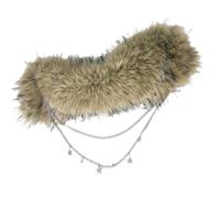 arenmi 2025 Peluche Vita Catena Caratteristica Star/Rivetto Ciondolo Decor Cintura decorativa Cintura di vita Hot Girl Low Vita Accessorio per le donne