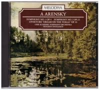 Arensky - Sinfonia N. 1 & 2 · Overture Op.16 / Eugeny Svetlanov CD