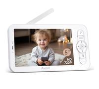 ARENTI 5" Monitor per Telecamera Bambini, 720P, Senza Fili, Promemoria di Mangiare, Rilevamento del Movimento/Pianto, Compatibile con Telecamera per Bambini BABY12 (B0CMQPX7KW