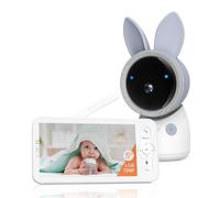 ARENTI AINanny A4 Kit Plus 4 MP Video Baby phone con schermo LCD da 12,7 cm (5"), funzione girevole e inclinazione con tracciamento automatico