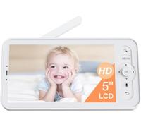 Arenti Schermo 5" a Colori per Telecamera Baby Monitor, Compatibile con Baby Monitor Video e Audio ARENTI, 720P, Visione Notturna, Applicabile alla serie 3T (B0CPY7X953) e alla serie D3 (B0DBL95BZJ)