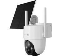 ARENTI Telecamera wire-free da esterno 3MP/2K Pan-Tilt 4G/LTE a batteria