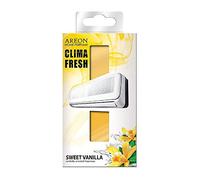 Areon Clima Deodorante Ambiente Dolce Vaniglia Filtri Condizionatori Profumati Casa Giallo (Sweet Vanilla Set di 3)