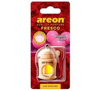 AREON Fresco Deodorante Auto Bubblegum Dolce da Appendere Specchietto Pendente Boccetta Rosso Legami 3D (Bubble Gum Confezione x 1)