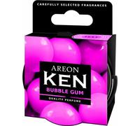 Areon Ken Deodorante Auto Bubblegum Dolce Ambiente Profumatore Contenitore Scatola Originale Profumo Interni Casa 3D ( Bubble Gum Set x 6 )