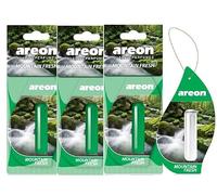 Areon liquido auto deodorante profumo, mountain Fresh a lunga durata Home 3D 5 ml multi pack - Set di 3