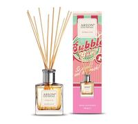 Areon Reed Diffusore Bubble Gum / 150ml / 1 Confezione/Profumo per Casa o Ufficio Aroma Lungo Kit Canne per Diffusore