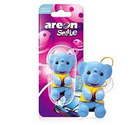 Areon Smile Deodorante Auto Nuova Elefante Blu Divertente da Appendere Specchietto Retrovisore Simpatico 3D (New Car Confezione da 1)