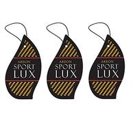 Areon Sport Lusso Oro Deodorante Profumo Auto Nero Pendente Cartoni 2D Set ( Gold Pack x 3 )
