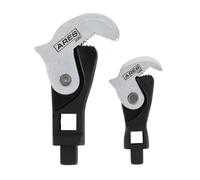 ARES 33008 Set di chiavi a molla con regolazione automatica a testa di cavolo, set di chiavi regolabili con copertura da 8 a 32 mm (da 516 pollici a 1 14) maschio e femmina per una maggiore