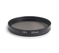 Ares Foto® Filtro Polarizzatore Circolare. Polarizing Filter. Realizzato in vetro ottico e alluminio. Per Canon Sony Nikon Fujifilm Pentax Tamron Sigma Leica Olympus Panasonic (52mm)