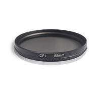 Ares Foto® Filtro Polarizzatore Circolare. Polarizing Filter. Realizzato in vetro ottico e alluminio. Per Canon Sony Nikon Fujifilm Pentax Tamron Sigma Leica Olympus Panasonic (55mm)