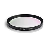 Ares Foto® Filtro UV MC. Alluminio e vetro ottico. Idrorepellente e antigraffio. Per Canon Sony Nikon Leica Fujifilm Panasonic Pentax Sigma Tamron Pentax (52mm)