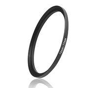 Ares Foto® STEP UP Filter Adapter, anello adattatore del filtro, In alluminio fresato a CNC (72mm - 77mm)