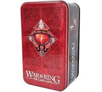 Ares Games War of The Ring: Card Box and Sleeves (Shadow Edition), Red