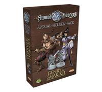 Ares Games, Sword & Sorcery: Le Cronache Vecchie - Genryu/Shakiko, Espansione Speciale, Gioco di esperti, Dungeon Crawler, 1-5 Giocatori, dai 13+ Anni, 30-150 Minuti, Tedesco