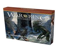 Ares Games | Warriors of Middle-Earth: War of the Ring exp | Gioco da tavolo | Età 14+ | Da 2 a 4 giocatori | Tempo di gioco da 150 a 180 minuti, 12,7 x 2 x 9,1 pollici