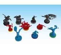 Ares Games WOTR024 - War of The Ring - Colored Plastic Rings (65+ Pieces) Expans