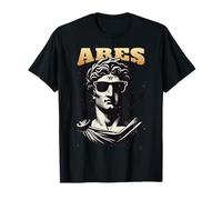 Ares Gangsta Mitologia Greca Cool Dio Vintage Maglietta