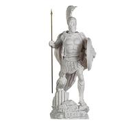 Ares Marte Dio Guerra Zeus Figlio Statua Romana Alabastro 37 cm