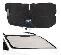 Arespark Parasole Auto Parabrezza Interno, Ombrello Parasole Auto con asse rotante, 140 x 75 cm Schermo Anti-UV Gladeshade per Automobile, per la Maggior Parte delle Car, SUV, Camion