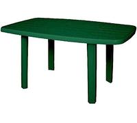 Areta ARE033 Tavolo, Modello Sorrento, Verde, 140 x 80 x 72 cm