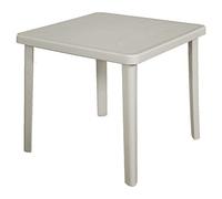 ARETA s.r.l. (ARE)- Tortora Tavolo NETTUNO 80x80xh72cm, Multicolore, 123