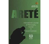 Areté. International journal of philosophy, human & social sciences (2017). Vol. 2