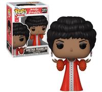 Aretha Franklin 9.5cm Pop Rocks Vinile Figura Funko 377 la Regina Di Anima Nuovo