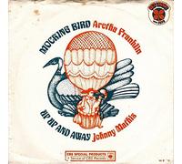 ARETHA FRANKLIN/JOHNNY MATHIS - MOCKING BIRD/UP UP AND AWAY 7 INCH (7" VINYL 45) UK CBS