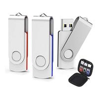 AreTop Chiavetta USB 3.0 da 32 GB, 3 pezzi con custodia flash Memory Sticks, High Speed 3.0 Memory Stick Thumb Drive per la memorizzazione dei dati, doppia corrispondenza dei colori per una facile