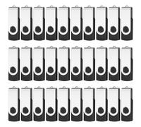 ARETOP Chiavetta USB da 100 pezzi, con custodia facile da riporre per penna e penna da concerto con chiavetta USB 2.0 Pendrive da 8 GB per archiviazione data (2G, Mixcolors-50 pezzi)
